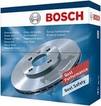 Bosch BD2526 Bremsscheiben - ECE-R90 Zertifizierung - eine Bremsscheibe, grau