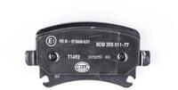 HELLA 8DB 355 011-771 Bremsbel&auml;ge - f&uuml;r Verschlei&szlig;warnanzeige vorbereitet |...