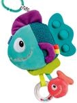 Ravensburger 4876 Play+ Pop-it Piranha (blau), Kuscheltier mit vielen...