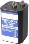 XCell Premium Air Alkaline 4R25 6V-Block Batterie (ideal f&uuml;r Arbeiten unter...