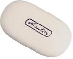 Herlitz Radierer Speckgummi, oval, wei&szlig; f&uuml;r Graphit