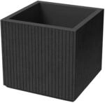Blumentopf Coro Square Carbon, &Oslash;48 x 44