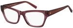 Tommy Hilfiger Brille TH 2231 Gr&ouml;&szlig;e 53-18 mm Burgundy/Eye size: 53 - Bridge size:
