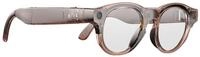 HTC VIVE Eagle - KI Brille - Unisex - Transparent Braun - Pantos | Adaptive Gl&auml;ser,