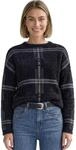 Street One Damen 3017927 Langarm Pullover mit Karomuster (1er Pack)