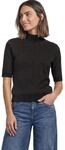 Street One Damen 3017890 Kurzarm Jacquard Pullover mit Turtle Neck