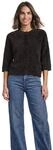 Street One Damen Kuscheliger Halbarm Cardigan mit Rundhals