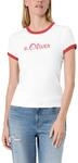 s.Oliver Damen 2188320 T-Shirt mit Logo-Print (1er Pack)