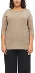 s.Oliver Damen T-Shirt &ndash; U-Boot-Ausschnitt, 3/4-&Auml;rmel, Regular Fit