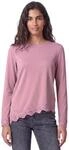 Street One Studio Damen 3231927 Langarm Shirt mit diagonalem Saum