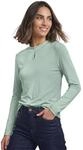 Damen Shirt mit Turtle Neck und Schlitzdetail