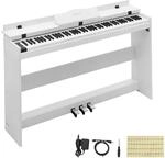 VEVOR Digitalpiano 88 Halbgewichtete Tasten E-Piano HiFi-Lautsprecher Wei&szlig; |...