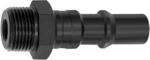 RIEGLER 141697-425.62 Nippel f&uuml;r Kupplungen NW 8, ISO 6150 C, Stahl, G 3/8 AG,...