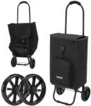 VEVOR Einkaufstrolley Faltbarer Einkaufswagen mit 35kg Tragkraft Schwarz | 27L
