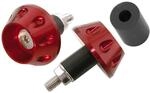 Lenkerende Vibrationsd&auml;mpfer Flat 13,5/17,5mm - Carbon