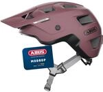 ABUS MTB-Helm MoDrop, Rot, M | In-Mold-Verfahren, Verstellsystem, Goggle-Halterung,
