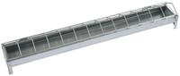 Kerbl 71303 Futtertrog verzinkt, 100 cm lang, 10 cm breit, f&uuml;r Hennen