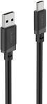 Hama Ladekabel, USB-A - USB-C, 2 m, Schwarz | USB-A auf USB-C Kabel f&uuml;r...