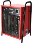Elektro-Lufterhitzer DEDRA 9 kW, 400 V, quadratisch, n&uuml;tzlich in geschlossenen