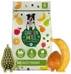 duvoplus Fruchtige Hundeleckerli Fruity Friends Vegetarisch Gr&ouml;&szlig;e M | Garden Bites: