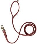 Peluvio Regent Leder Hundeleine 1,7 m, Gr&ouml;&szlig;e M, 2 cm breit, F&uuml;hrleine aus 