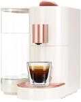 K-FEE TWINS II Kapselmaschine f&uuml;r Kaffee, Tee & Kakao | Beige - Ros&eacute; Gold |...