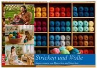Kalender 2027 &middot; Stricken und Wolle | Der Kalender f&uuml;r alle, die an der...