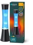 EGLO LED Lavalampe Lava, Deko Lampe Wassers&auml;ule, Retro Lavaleuchte Kinder 