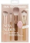 Real Techniques New Nudes Blurred Base Kit, 5-teiliges Make-up-Pinselset mit