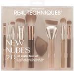 Real Techniques New Nudes 2.0 All Angles Face Set, 10 St&uuml;ck | Pinselset mit...