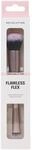 Revolution Flawless Flex Duo Brush, doppelseitiger Make-up Pinsel zum Verblenden &