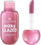 essence milky GLAZED glossy lip balm, Lipgloss, Nr. 04, Pink, 4 ml