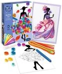 Sentosphere 3920540 Bastelset Quilling Art Kleid, Papier eindrehen | DIY...