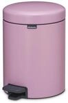 Brabantia NewIcon Treteimer 5 l &ndash; Mini M&uuml;lleimer f&uuml;r K&uuml;che oder Bad mit