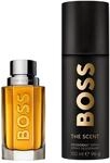 BOSS The Scent Eau de Toilette & Deodorant-Spray Geschenkset Herren | Sinnlicher