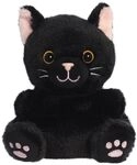 Aurora, 13551, Palm Pals Twilight Black Cat 5In, Soft Toy, Black