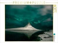 CALVENDO Puzzle Polarlichtaugen &uuml;ber Kirkufell (Westisland) | 1000 Teile