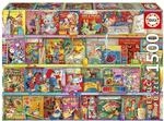 Educa - 1500-Teile-Puzzle f&uuml;r Erwachsene | The Kitschy Funbook Nook | Ma&szlig;e: 85 x 60