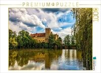 CALVENDO Puzzle Schlosspark Flechtingen | 1000 Teile Lege-Gr&ouml;&szlig;e 64 x 48 cm