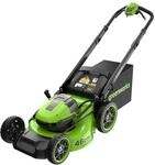 Greenworks 48V (24V x 2) Akku-Rasenm&auml;her, selbstfahrend, 46 cm Schnittbreite, bis