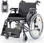 Mobiclinic&reg;, Rollstuhl Faltbar, Selbstfahrend, Aluminium, Verstellbar | Klappbare