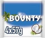 Bounty Schokoriegel Kokos Milchschokolade Multipack 4x57g | Zarte Kokosf&uuml;llung
