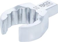 BGS Einsteck-Ringschl&uuml;ssel - offen - 22 mm - Aufnahme 9 x 12 mm 6904-22