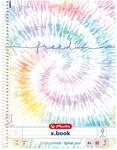 Herlitz Collegeblock New Batic Freedom A4, Lineatur 27, 100 Blatt, Rand innen...