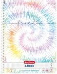 Herlitz Collegeblock New Batic Freedom A4, Lineatur 28, 100 Blatt, Rand innen...