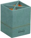 Rhodia 194533C Stiftek&ouml;cher 8x11cm Kunstleder Blau