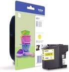 Brother International LC221Y Tintenpatrone, LC221Y 260 Seiten, gelb