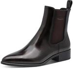 Tamaris Damen Boots Synthetik | 1-25368-47 &ndash; Pull-on, TOUCH-IT Fu&szlig;bett, flache