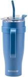 Fackelmann Isoliertrinkbecher XXL blau 1200 ml &ndash; F&uuml;r Kaltgetr&auml;nke, aus