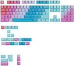 GLORIOUS GPBT Gradient Tastenkappen (135x) Cherry-Profil, Daydream Rosa 